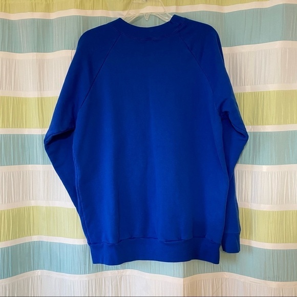 Vintage Philadelphia Crewneck Sweatshirt Blue Sz XLarge - Picture 4 of 7
